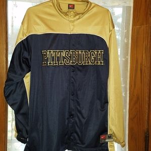 Nike Men's Vintage U of Pittsburgh Warm Up Jacket